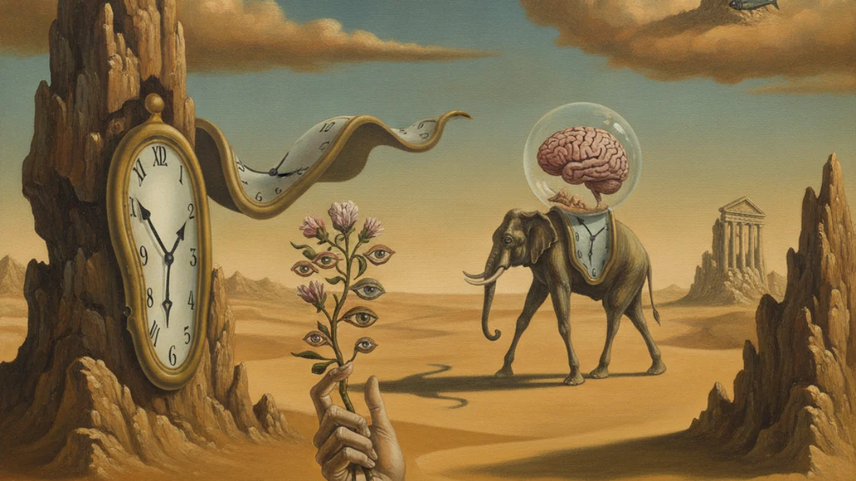 Umjetnička ilustracija u stilu i duhu stvaralaštva: Salvador Dali