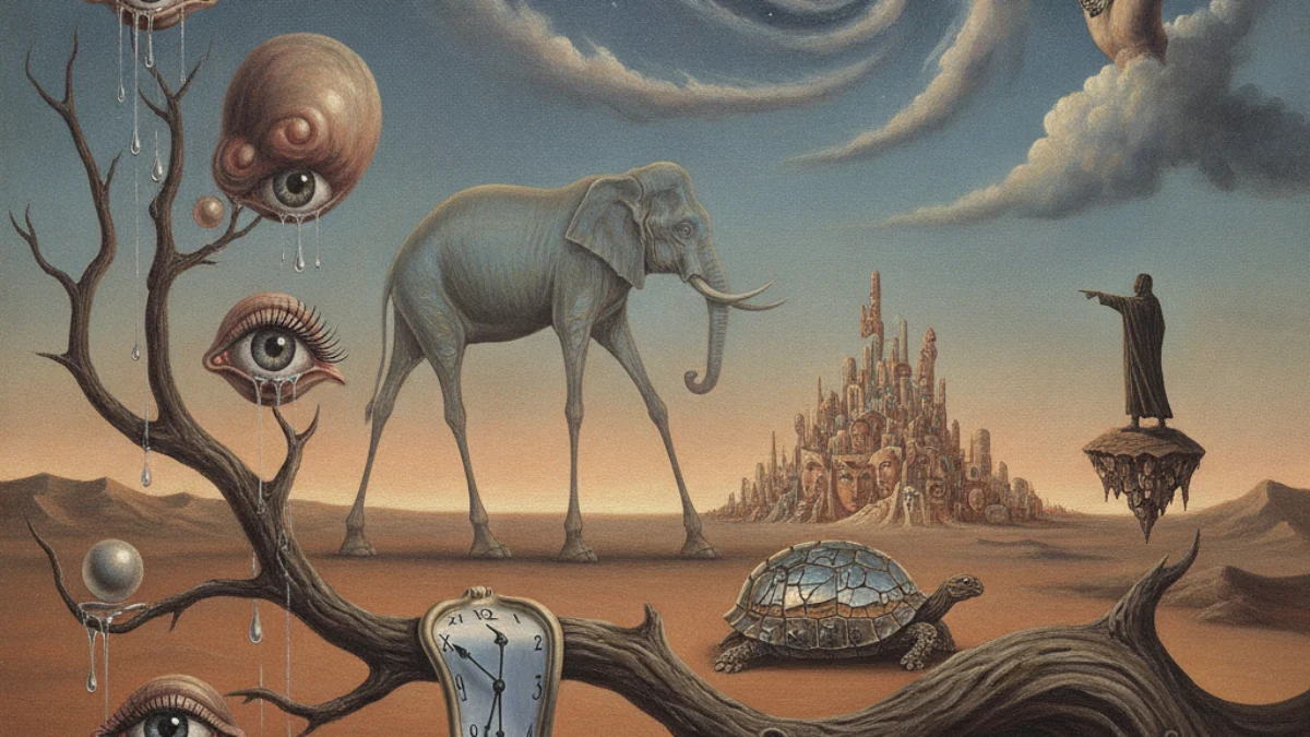 Vizualna interpretacija inspirirana radom: Salvador Dali