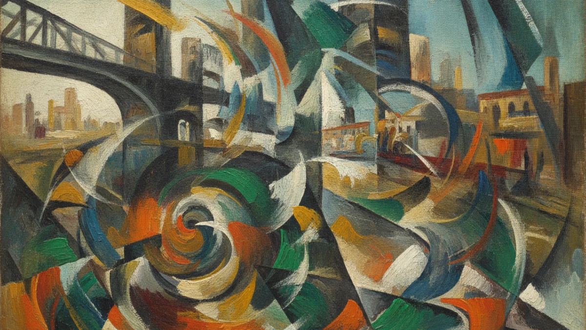 Umjetnička ilustracija u stilu i duhu stvaralaštva: Umberto Boccioni