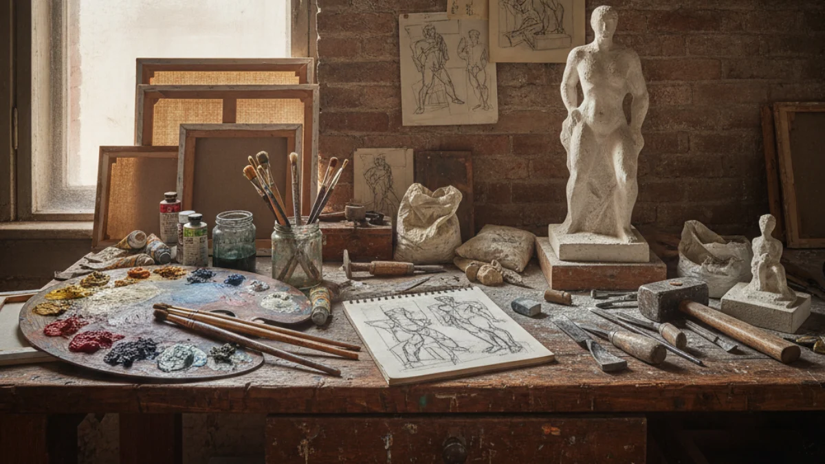 Kreativni alati i radni prostor umjetnika: Umberto Boccioni