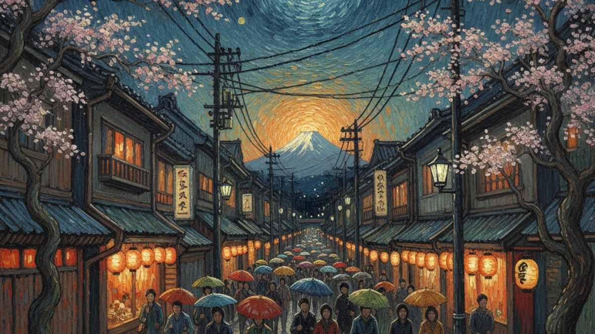 Vizualna interpretacija inspirirana radom: Vincent van Gogh