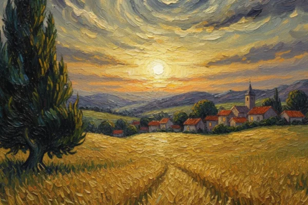 Vizualna posveta umjetničkom izričaju: Vincent van Gogh