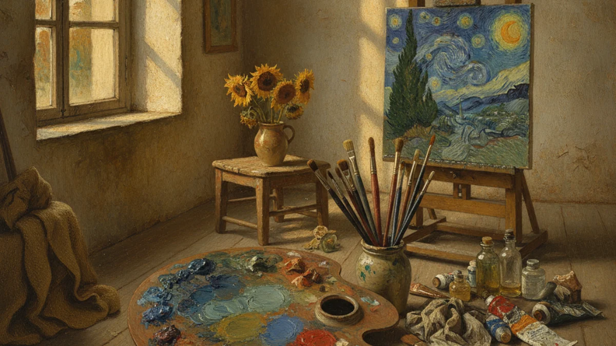 Kreativni alati i radni prostor umjetnika: Vincent van Gogh
