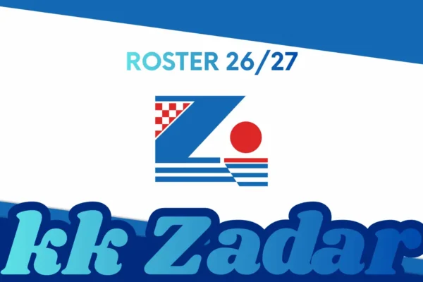 KK Zadar Roster 26/27