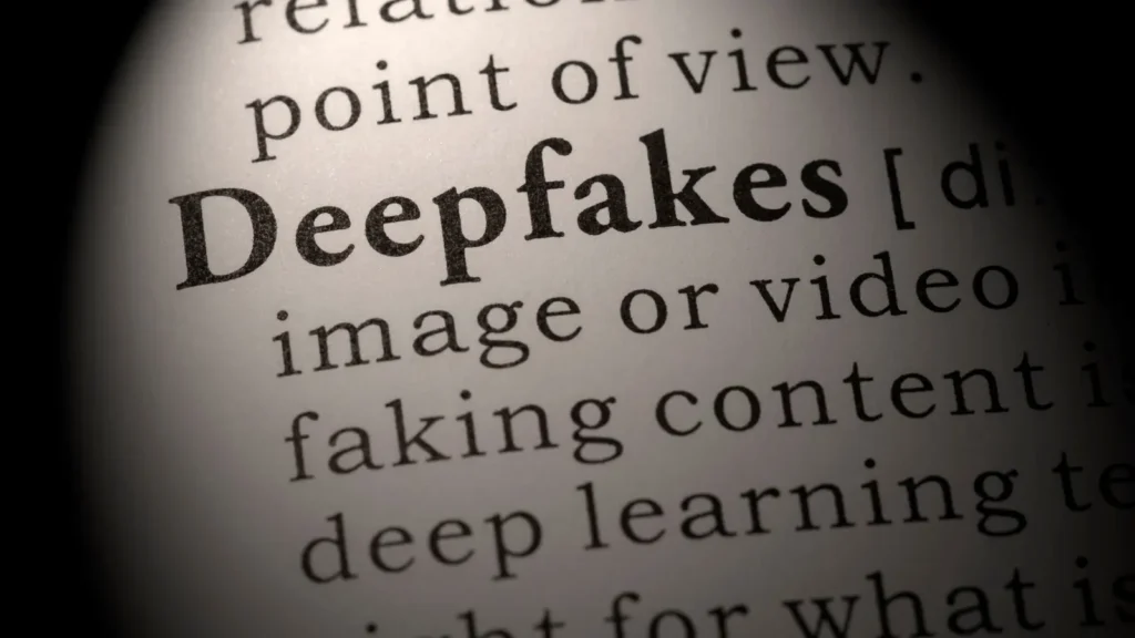 Deepfakes [izraz koji se odnosi na lažnu sliku ili video koji je stvoren pomoću tehnologije dubokog učenja]