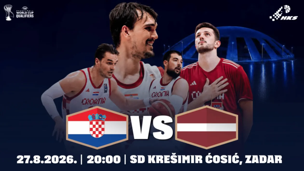 Hrvatska košarkaška reprezentacija Objavljen popis za kvalifikacije za SP 2027.