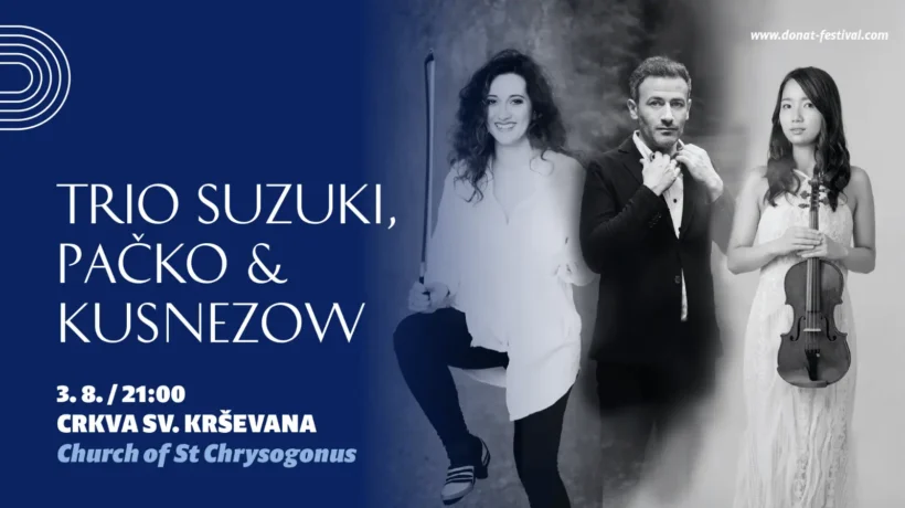 Kajana Pačko, Airi Suzuki i Boris Kusnezow na 66. Glazbenim Večerima