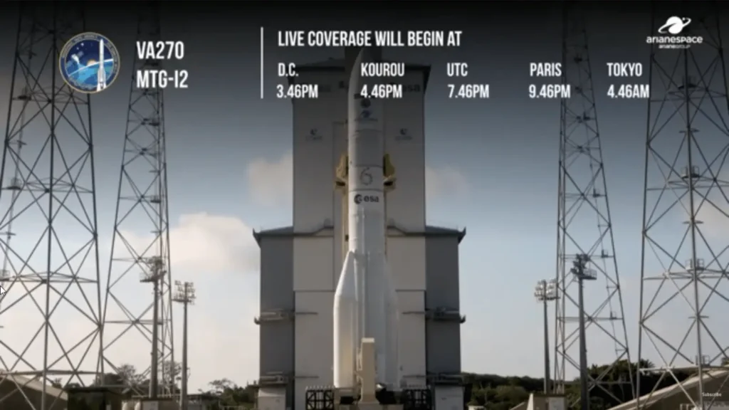 MTG-I2 satelit uspješno lansiran na Ariane 6 za naprednu vremensku prognozu