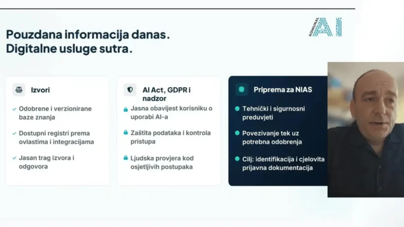 Webinar AI u službi građana i lokalne uprave o digitalnoj transformaciji, AI Actu i komunikaciji s građanima