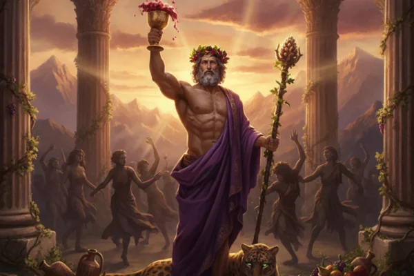 Mitološki prikaz: Bacchus
