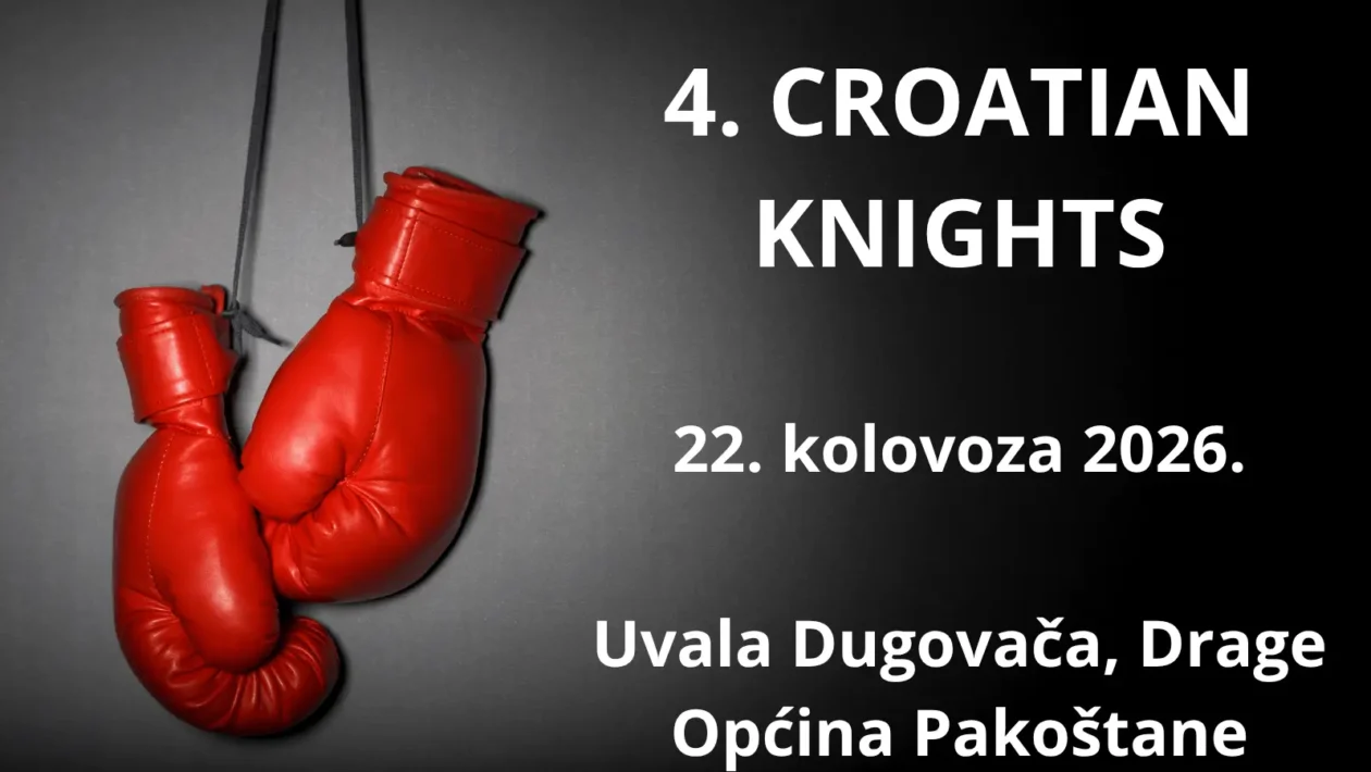 Croatian Knights boksački spektakl u uvali Dugovača u Dragama uz ring pod zvijezdama i more