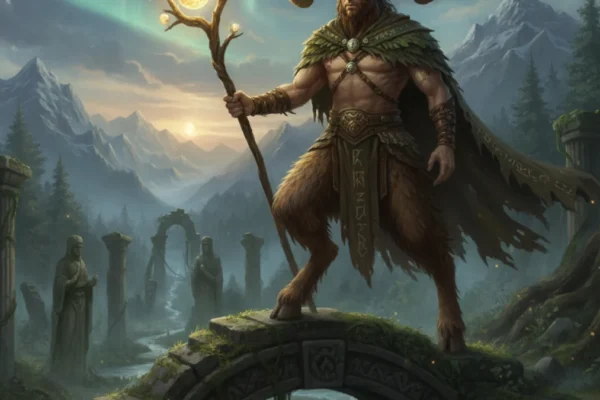 Mitološki prikaz: Faun