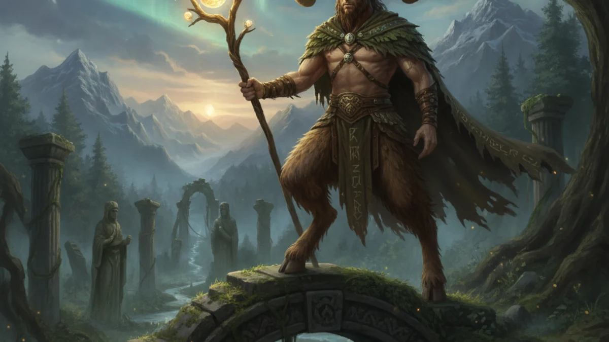 Mitološki prikaz: Faun