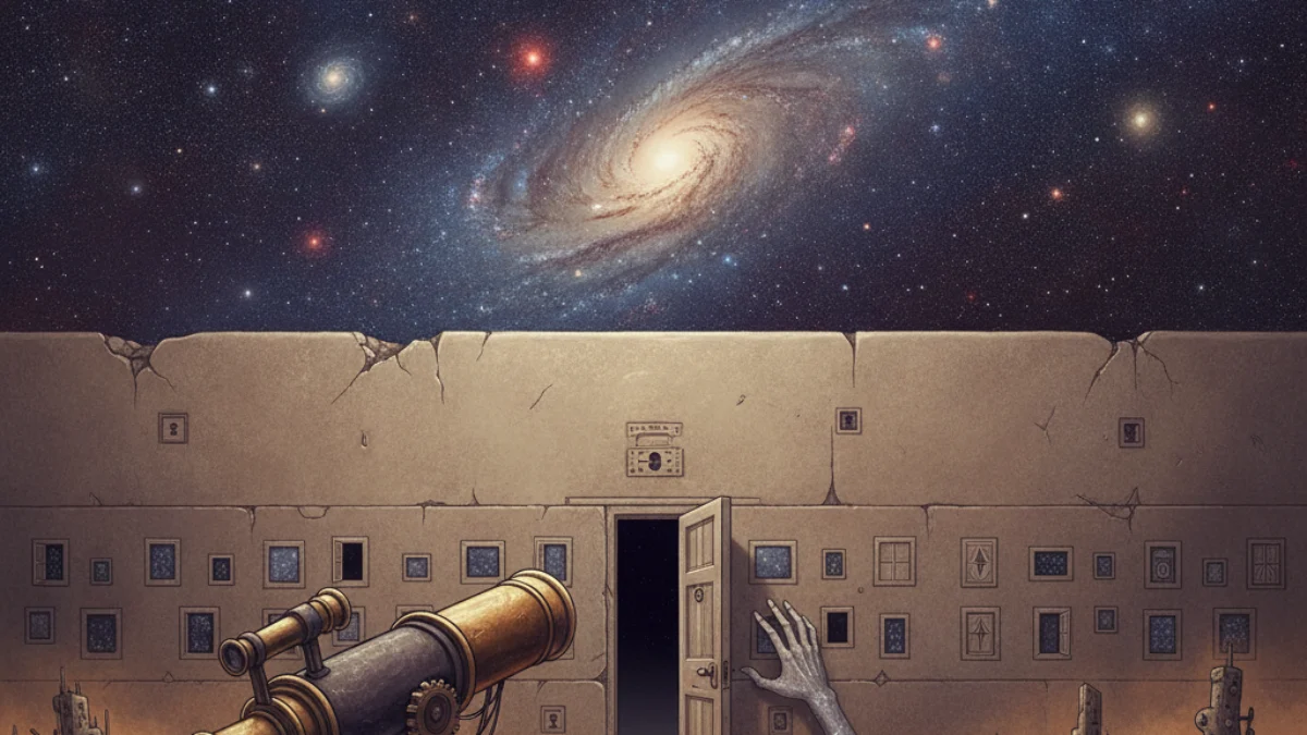 Ilustracija paradoksa Fermi paradoks