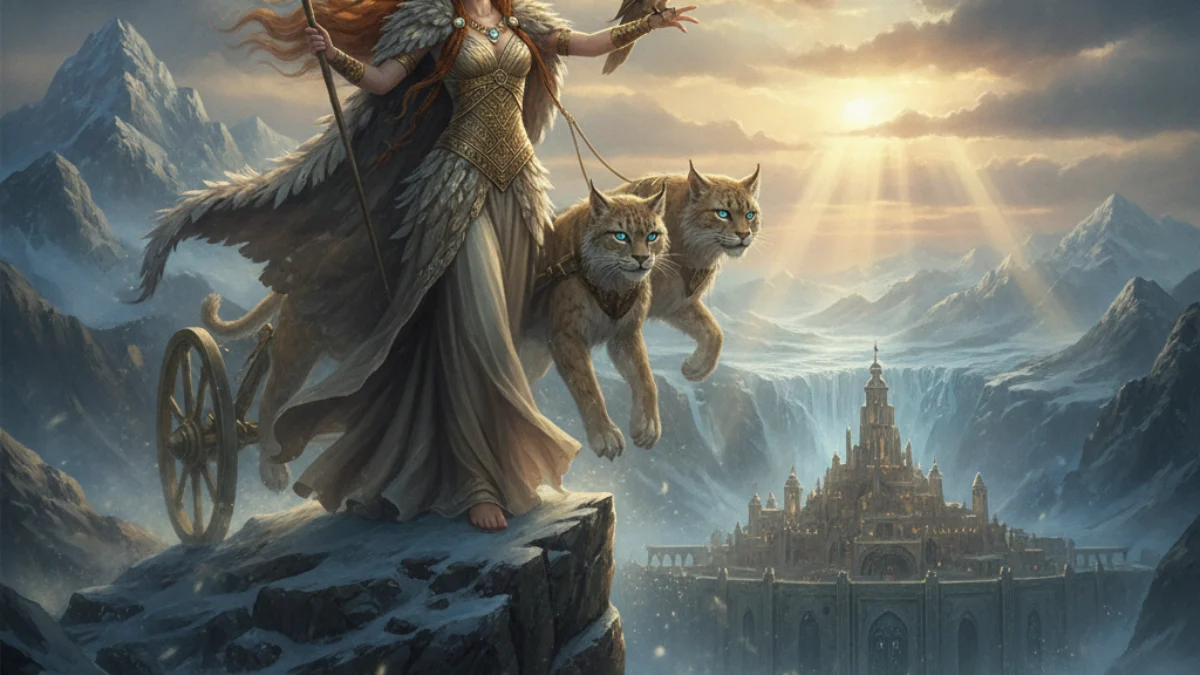 Mitološki prikaz: Freyja