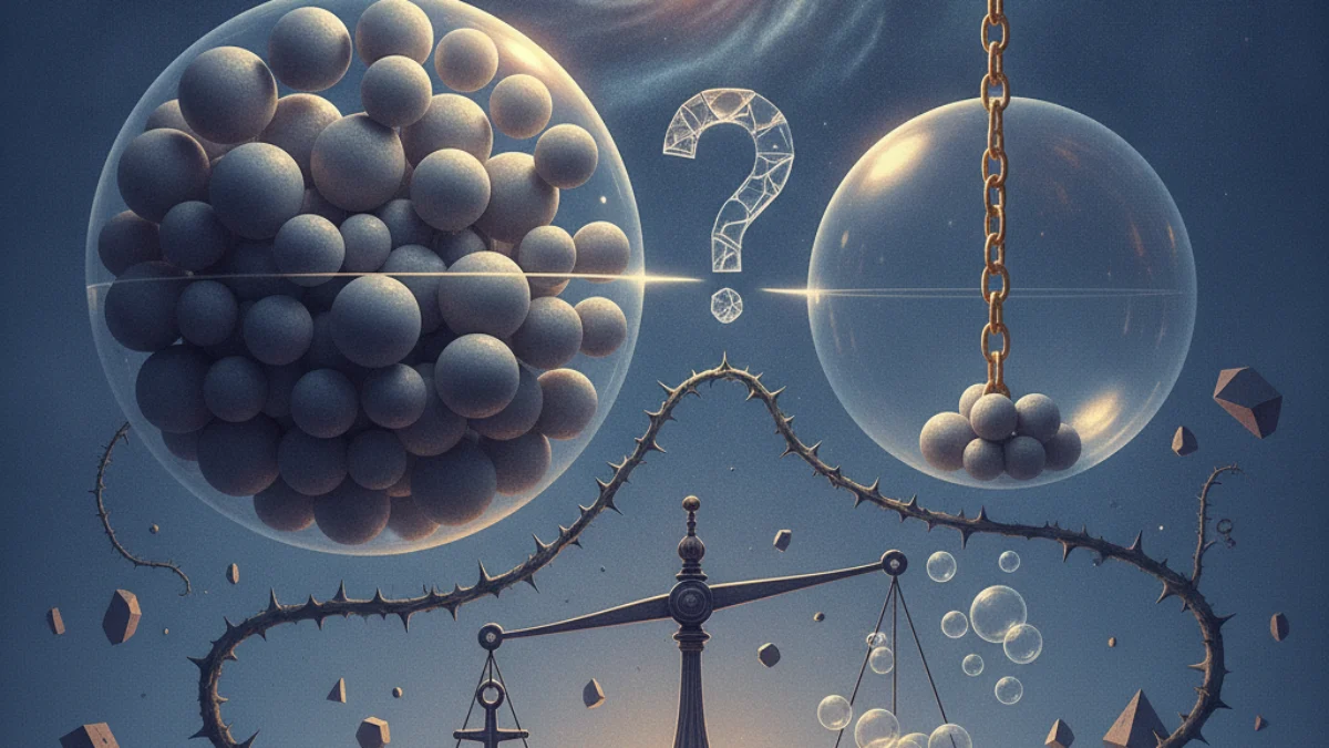 Ilustracija paradoksa Galilejev paradoks