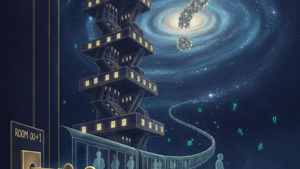Ilustracija paradoksa Hilbertov hotel