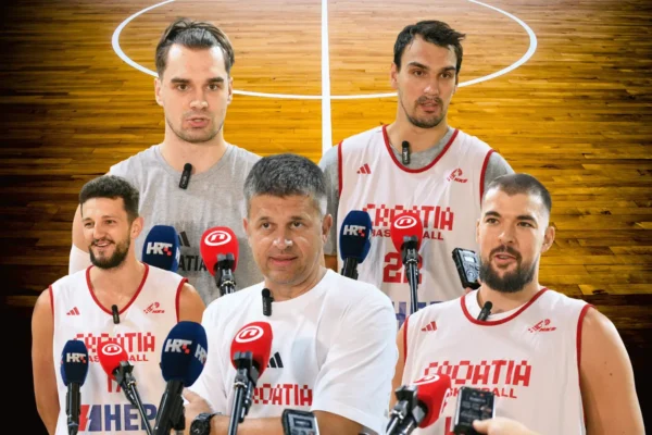 Hrvatska košarkaška reprezentacija na Media dayu u Opatiji uoči nastavka kvalifikacija za Svjetsko prvenstvo 2027.