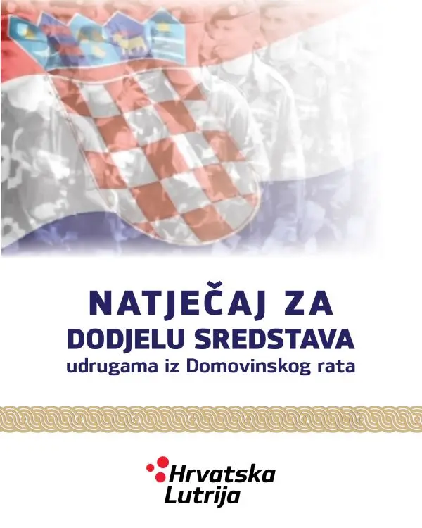Hrvatska Lutrija izvukla prijave braniteljskih udruga za dodjelu sredstava uoči Dana hrvatskih branitelja