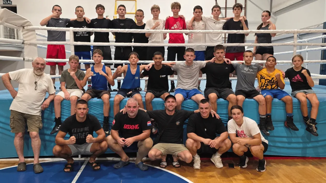 Hrvatska U15 boksačka reprezentacija na intenzivnim pripremama u Zadru uoči međunarodnih natjecanja