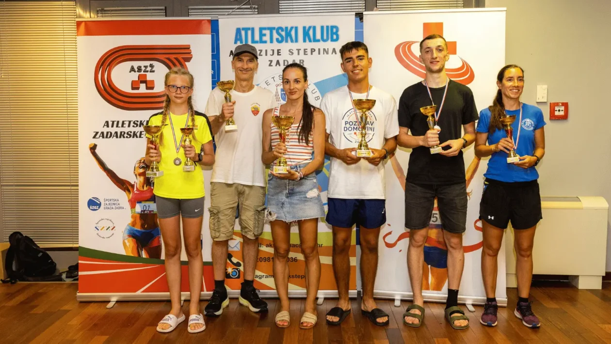 Ivica Vukman i Marta Grubić Paver pobjednici Kupa Oluje 2026 na atletskim utrkama u Zadru
