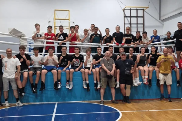 Kadetska boksačka reprezentacija Hrvatske na pripremnom kampu u Zadru 2026. godine