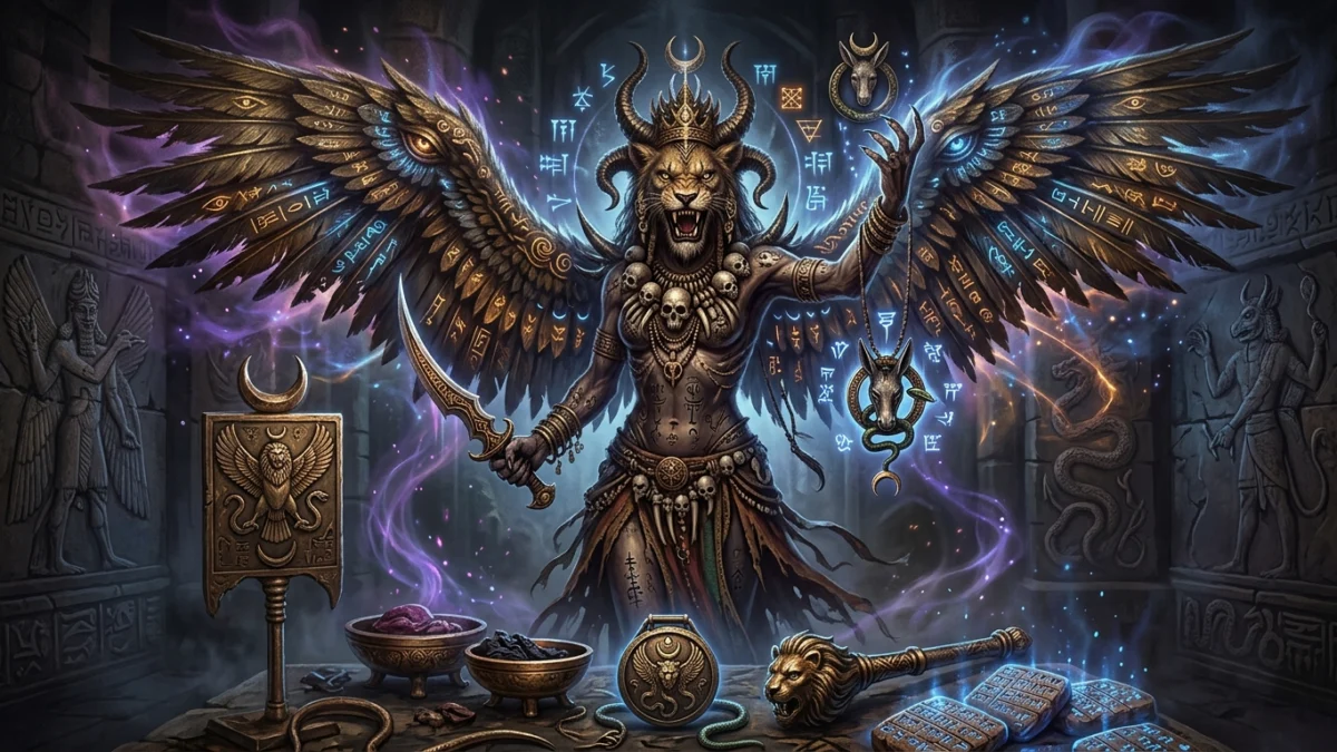 Simbolika: Lamashtu