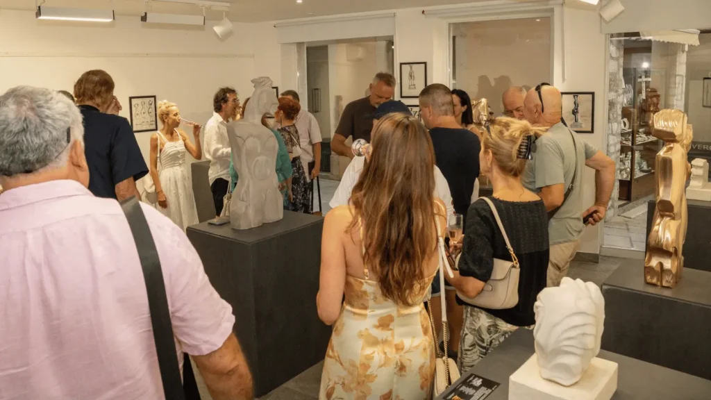 Nick Kačić izložba skulptura u Galeriji Civitas Sacra u Šibeniku