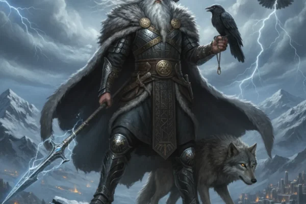 Mitološki prikaz: Odin