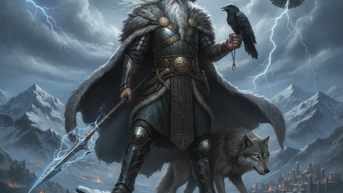 Mitološki prikaz: Odin