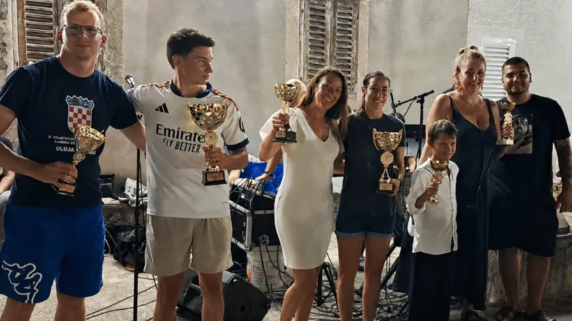Pobjednici i sudionici 6. utrke Oluja na Olibu u čast Danijela Telesmanića Dida