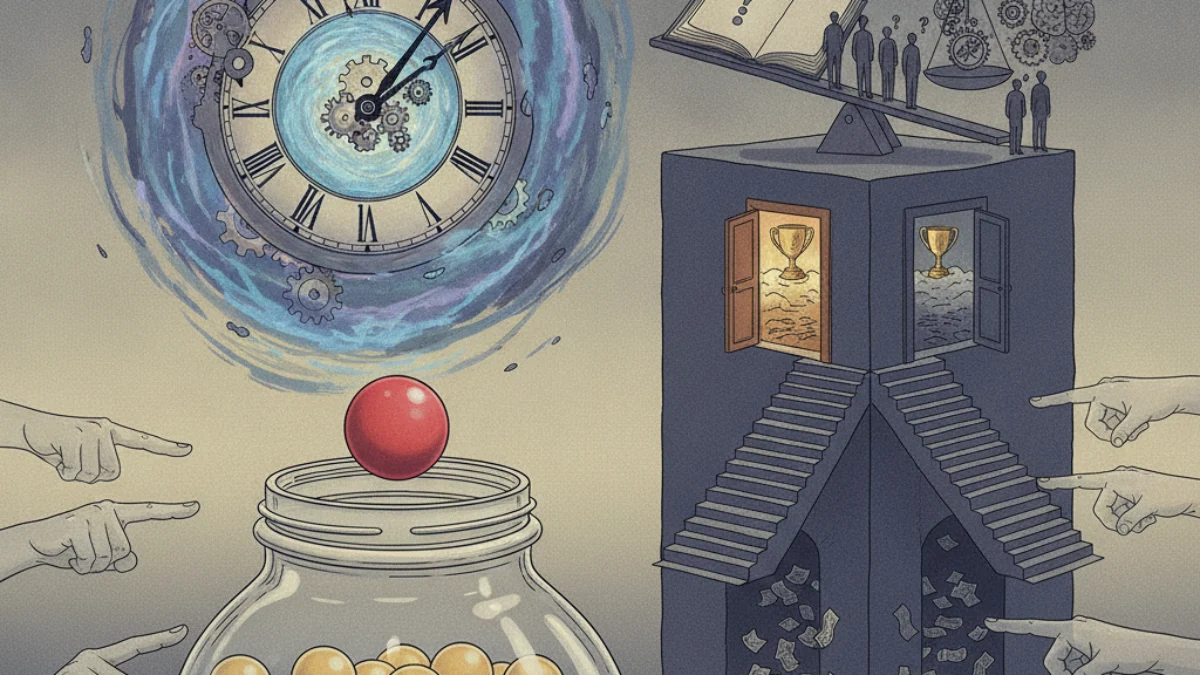 Ilustracija paradoksa Paradoks lutrije