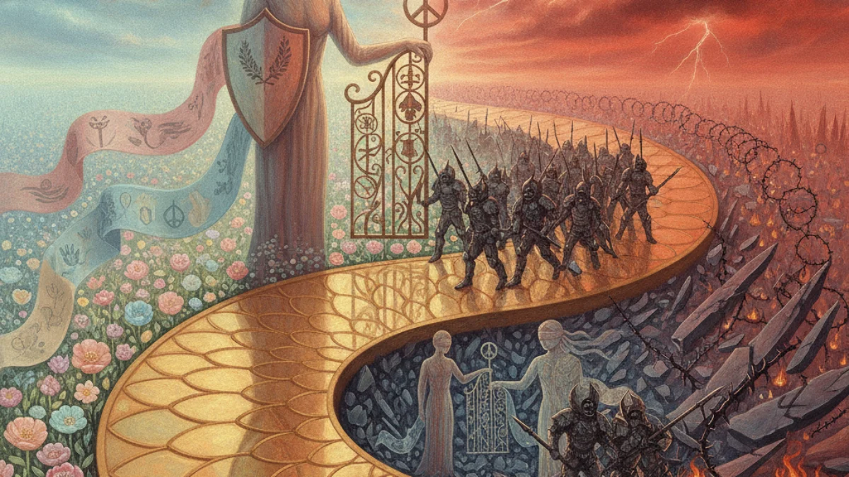 Ilustracija paradoksa Paradoks tolerancije