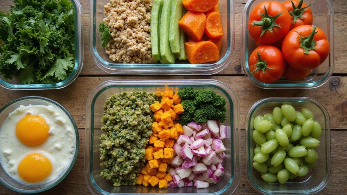 Koraci i savjeti: Planiranje tjednog jelovnika (Meal Prep)