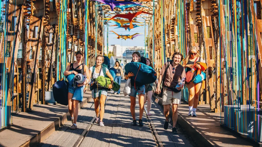 Sziget Festival 2026 na Óbudai otoku u Budimpešti tijekom otvorenja festivala