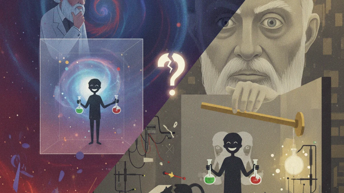 Ilustracija paradoksa Wignerov prijatelj