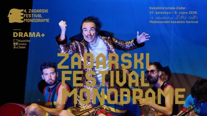 Zadarski festival monodrame 2026. u Zadru donosi 24 programa i gostovanja predstava iz Hrvatske i regije