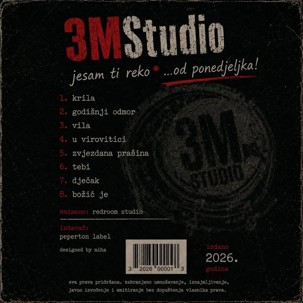 3MStudio objavljuje prvi album