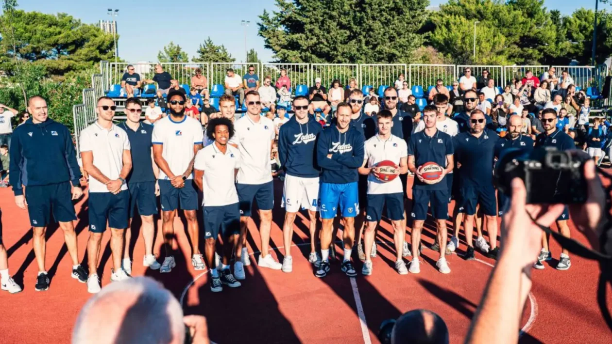 Košarkaški klub Zadar predstavio nove dresove za sezonu 2026.2027.