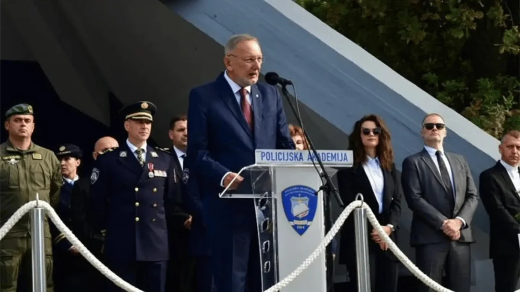 ministar unutarnjih poslova Republike Hrvatske na Policijskoj akademiji