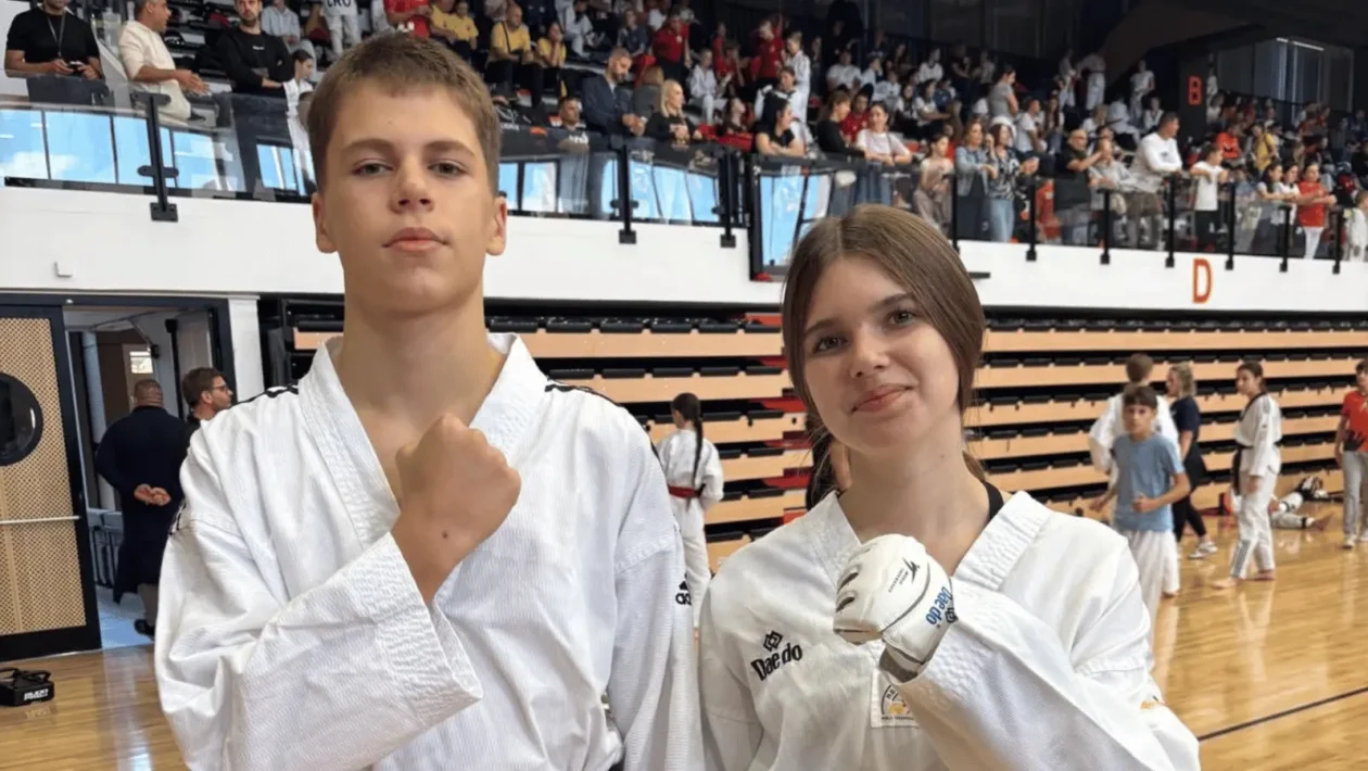 Taekwondo klub Plovanija maks baraba amber lukić