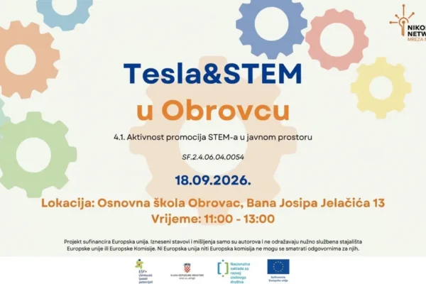 Tesla & STEM Manifestacija za poticanje znatiželje u Obrovcu