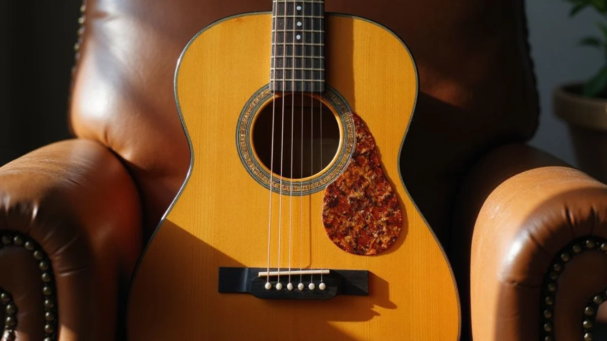 Dijelovi: Akustična gitara