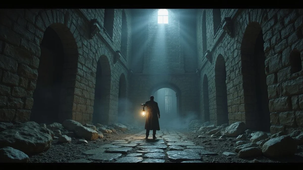 Ilustracija iz video igre Amnesia: The Dark Descent