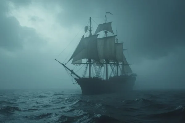 Ilustracija misterija: Brod duhova Mary Celeste