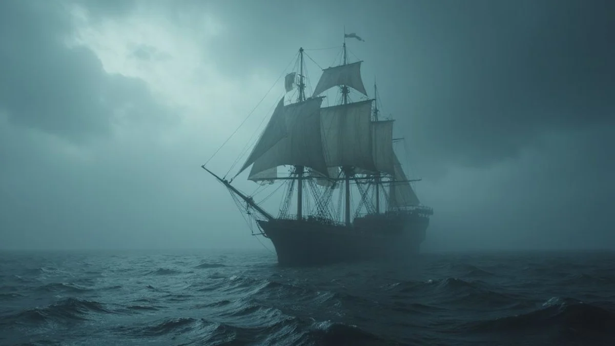 Ilustracija misterija: Brod duhova Mary Celeste