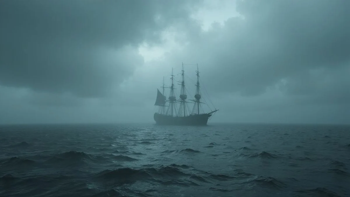 Ilustracija misterija: Brod duhova Mary Celeste