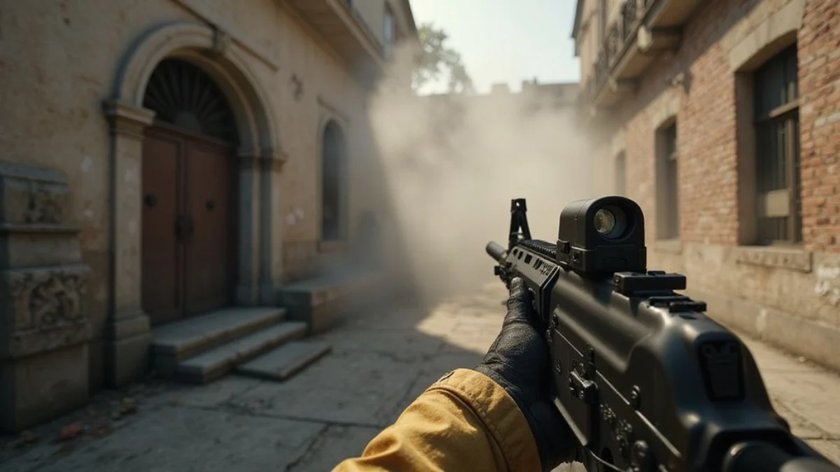 Ilustracija iz video igre Counter-Strike 2