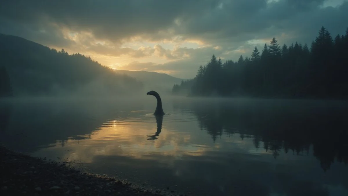 Ilustracija misterija: Čudovište iz Loch Nessa