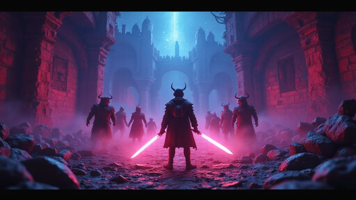 Ilustracija iz video igre Dead Cells